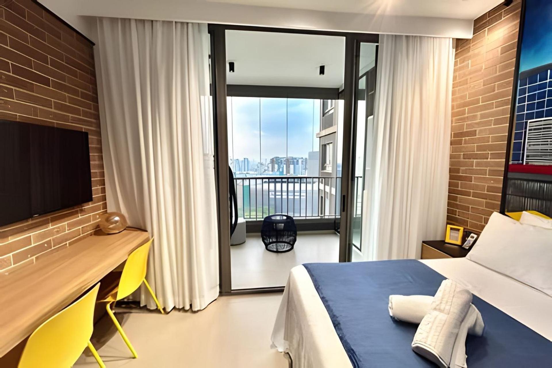 Studio/Moderno/200 M Allianz/Piscina/Wifi/Vaga São Paulo Eksteriør billede